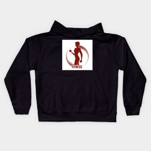 Fitness Logo Kids Hoodie